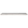 vidaXL Floating Wall Shelf Concrete Grey 90x23.5x3.8 cm MDF