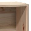 vidaXL Bookcase Bed without Mattress 75x190 cm Small Single Solid Wood Pine
