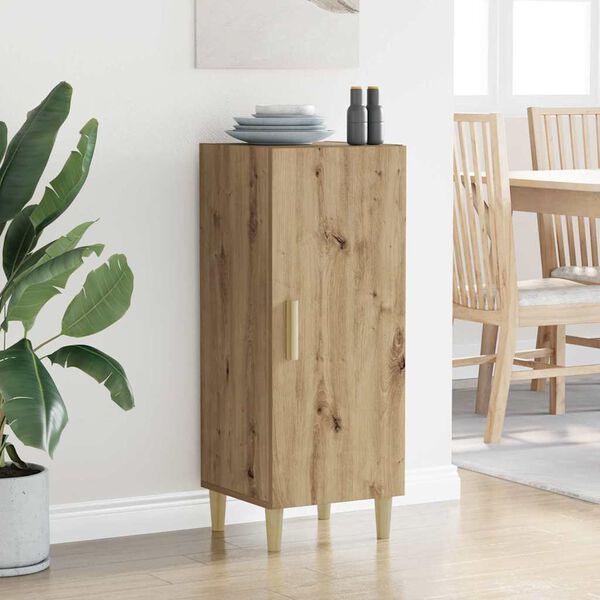 vidaXL Sideboard Artisan Oak 34.5 x 34 x 90 cm Engineered Wood