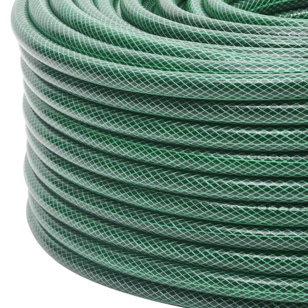 vidaXL Garden Hose Green 0.5" 100 m PVC