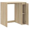 vidaXL Wash Machine Cabinet Sonoma 87 x 60 x 89 cm Engineered wood