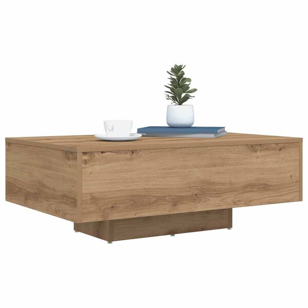 vidaXL Coffee Table Artisan Oak 85 x 55 x 31 cm Engineered Wood