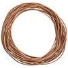 vidaXL Leather Cord Brown &Oslash;1 mm x 5 m Leather
