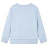 Kids' Sweatshirt Soft Blue Melange 116