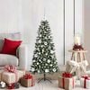 vidaXL Artificial Christmas Tree with 150 LEDs Green 55 x 55 x 120 cm