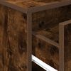 vidaXL Bedside Cabinets 2 pcs with Drawer Smoked Oak 40x34x50 cm