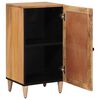 vidaXL Sideboard with Door Natural 40 x 33.5 x 75 cm Solid Mango Wood