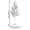vidaXL Cherry Blossom LED Tree Warm White 220 LEDs 220 cm