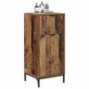 vidaXL Bathroom Cabinet with Drawer Old Wood 39.5 x 36 x 88 cm