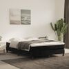vidaXL Box Spring Bed Frame Black Double Velvet (UK/IE/FI/NO only)