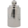 vidaXL Lamp Holders 2 pcs Satin Nickel E27