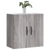 vidaXL Wall Cabinet Grey Sonoma 60x31x60 cm Engineered Wood