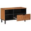 vidaXL TV Cabinet Acacia Brown Finish 80 x 33 x 46 cm Solid Mango Wood