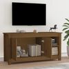 vidaXL TV Cabinet Honey Brown 103x36.5x52 cm Solid Wood Pine