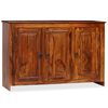 vidaXL Sideboard Solid Acacia Wood 115x35x75 cm