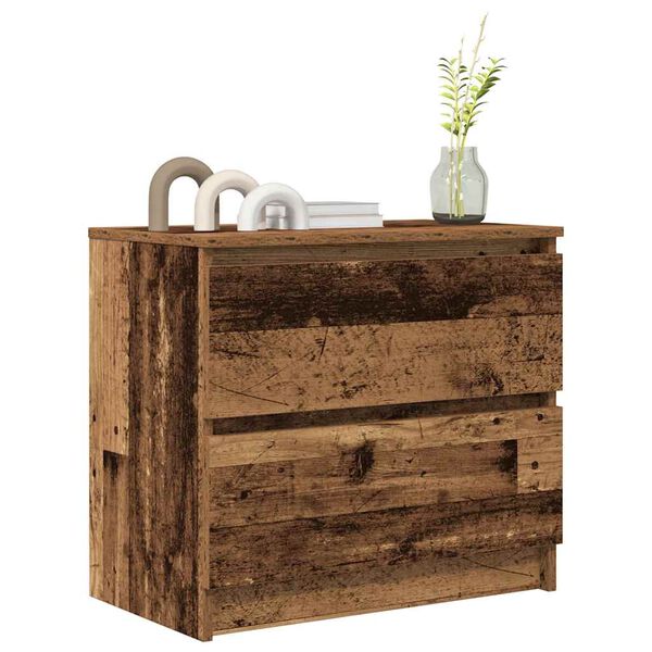 vidaXL TV Cabinet Old Wood 60x35x54 cm Engineered Wood