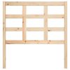 vidaXL Bed Headboard 95.5x4x100 cm Solid Wood Pine