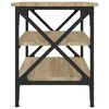 vidaXL Side Table Sonoma Oak 55x38x45 cm Engineered Wood