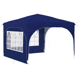 vidaXL Pop-up Party Tent 290 x 290 x 245 cm Blue