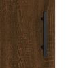 vidaXL Highboard Brown Oak 34.5x34x180 cm Engineered Wood