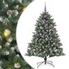 vidaXL Artificial Christmas Tree with 150 LEDs with Stand Green 150 cm