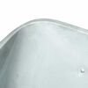 vidaXL Wheelbarrow Silver and Black 141 x 60 x 57 cm Steel