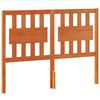 vidaXL Headboard Wax Brown 135 cm Solid Wood Pine