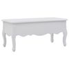 vidaXL Coffee Table 100x50x46 cm White