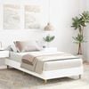 vidaXL Bed Frame No Mattress White 90x190 cm Single Engineered Wood