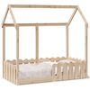 vidaXL Kids' House Bed Frame 70x140 cm Solid Wood Pine