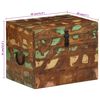 vidaXL Reclaimed Storage Box Solid Wood