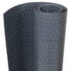 vidaXL Balcony Screen Anthracite 500x80 cm Poly Rattan