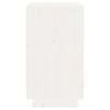 vidaXL Wine Cabinet White 55.5x34x61 cm Solid Wood Pine