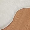 vidaXL Faux Sheepskin Rug Tafalla White 60 x 90 cm Polyester