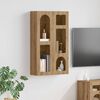 vidaXL Hanging Cabinet Artisan Oak 59 x 20 x 100 cm Engineered Wood