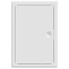 vidaXL Access Panel White 33.5 x 23 x 3 cm Steel