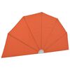 vidaXL Collapsible Terrace Side Awning Terracotta 200 cm
