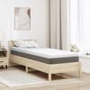 vidaXL Mattress Topper White 70 x 200 x 7 cm Jaquard Fabric