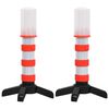 vidaXL Electronic Road Flashlights 2 pcs 10.5x8x21 cm