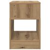 vidaXL End Table Artisan Oak 30.5 x 30 x 45 cm Engineered Wood