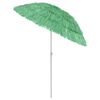 vidaXL Hawaii Beach Parasol Green 180 cm