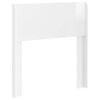 vidaXL Headboard High Gloss White Engineered Wood