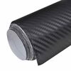 vidaXL Car Films 2 pcs 3D Black 100x150 cm+50x150 cm