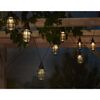 Luxform Solar LED Garden Light String Corsica Transparent and Black