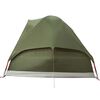 vidaXL Camping Tent Dome 2-Person Olive Green Waterproof