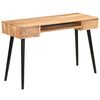 vidaXL Writing Table Solid Acacia Wood 118x45x76 cm