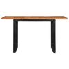 vidaXL Dining Table 140x70x75 cm Solid Wood Acacia