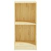 vidaXL Side Cabinet 35.5x33.5x76 cm Solid Pinewood