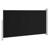 Patio Terrace Side awning 160 x 300 cm Black