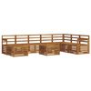 vidaXL Sofa Sets Natural Solid Acacia Wood